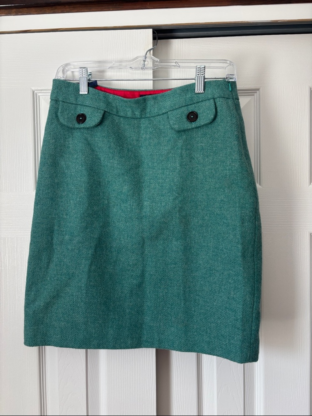 Boden Women’s Lined Pencil Skirt 100% Wool UK Size 10L / US Size 6L